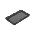 thumbnail image 2 of Bathroom Wall Switch Cover Reversible for Type 86 Double Socket Thin Waterproof Black, 2 of 9