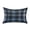 Blue Scottish Tartan, variant on Haosy Satin Pillowcase for Hair and Skin Standard Cooling Silk Pillow Case with Envelope Closure Blue Scottish Tartan 20"x26"