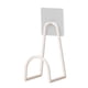 thumbnail image 1 of Soporte para raqueta de bádminton de pared, compacto, portátil, resistente y moderno. Blanco, 1 of 9