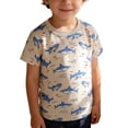 thumbnail image 1 of Vêtements pour Enfants T-Shirts à Manches Courtes à Col Rond Chandail pour Garçons Tenue Décontractée d'Été, 1 of 9