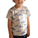 thumbnail image 2 of Blusas y camisas de manga corta con cuello redondo para niños de moda primavera/verano - Camisetas de manga corta - Jersey de cuello redondo Camisa de manga corta para niños, 2 of 9