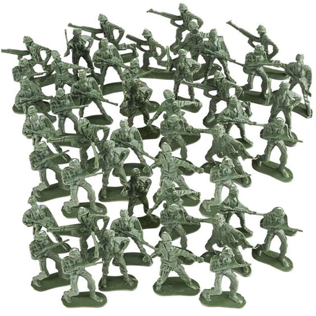 Toy Soldiers ArtCreativity Little Green Army para hombre, paquete de 144
