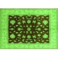 thumbnail image 1 of Ahgly Company Indoor Rectangle Oriental Green Industrial Area Rugs, 3' x 5', 1 of 4
