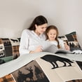 thumbnail image 4 of Feelyou Lake House Full Size Comforter Sets, Retro Plaid Bedding Sets, 3 Pieces, 4 of 7