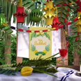 thumbnail image 3 of Linen Happy Sukkot Garden Flag Jewish Fall Festival Seven-day Thanksgiving Holiday Outdoor Lawn Yard Decor, 3 of 6