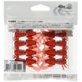 thumbnail image 2 of DAIWA Chinning Worm Silver Wolf Shaco Twin Fire Red Gold Flake Lure, 2 of 3
