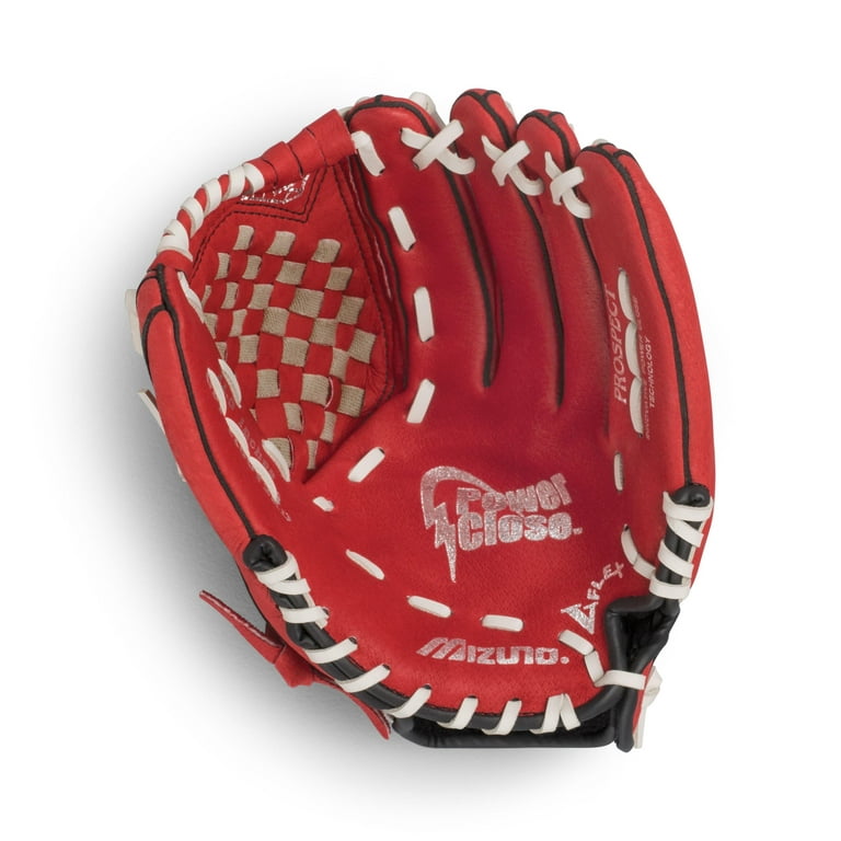 Mizuno GPP1150Y2RD Prospect 11.5 Pigskin Leather Youth Utility Baseball Glove LHT Walmart