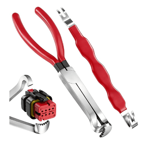 2PCS Set Multi-Purpose Terminal Removal Tool Kit - Automotive Electrical Connector Separator for Car Wire Harness Repair