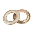 thumbnail image 4 of Unique Bargains 42mm Curtain Grommets Eyelets Roman Rings Home Window Decor Rose Gold 16pcs, 4 of 6