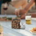 thumbnail image 5 of Yayeee Ashtray with Lid for Cigarette Smokeless Stainless Steel Home Ash Holder, Leopard Pattern, 5 of 7