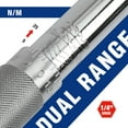 thumbnail image 4 of 1/4'' 3/8'' 1/2'' Square Drive Torque Wrench 5-100 Ft-lb Two-way Precise Ratchet Wrench Repair Spanner Key (one-half Inch), 4 of 7