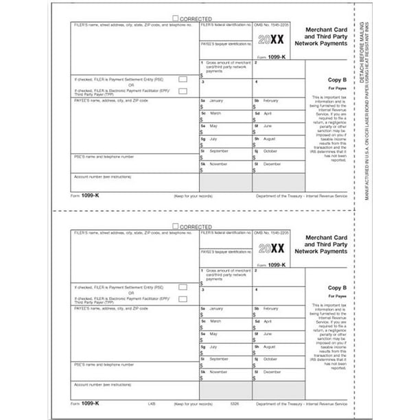 Irs Approved 1099 K Laser Copy B Tax Form Walmart Com Walmart Com Irs Approved 1099 K Laser Copy B Tax Form Walmart Com Walmart Com