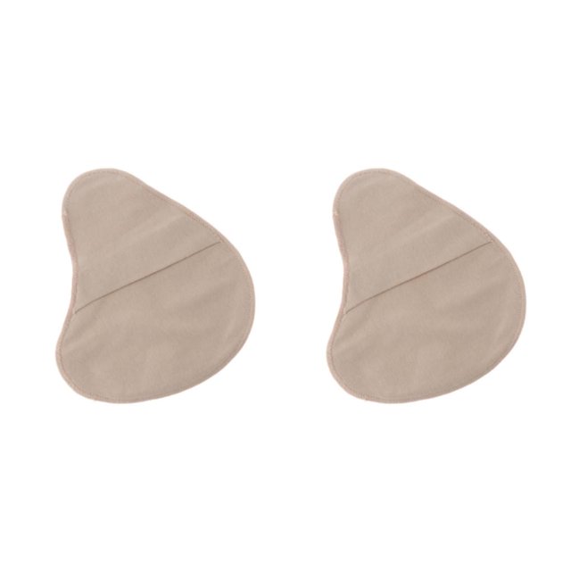 Maytalsory Poche de Protection Faux Seins pour Formes de Seins Post-Mastectomie en Silicone Rignt L 2Set