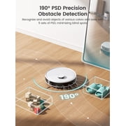 Lefant M3L Robot Vacuum and Mop, 12000Pa Suction, LiDAR Obstacle Avoidance, All-in-One for Pet Hair Carpet
