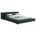 thumbnail image 5 of Pemberly Row Upholstered Fabric California King Platform Bed in Green, 5 of 6