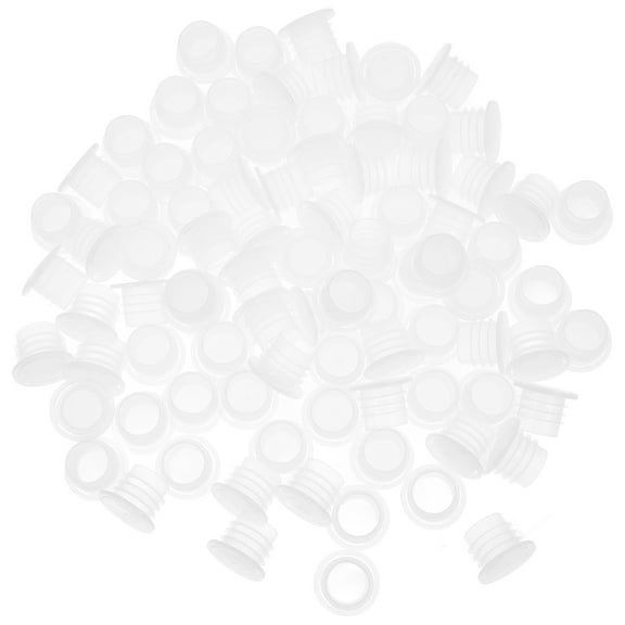 WHAMVOX 100pcs Plastic Shaker Stoppers Replacement Plugs for Bottles and Pots
