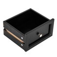 thumbnail image 5 of GoDecor Black Night Table Storage Table,Wood End Table Nightstand,Size 40x30x60cm(L x W x H), 5 of 5