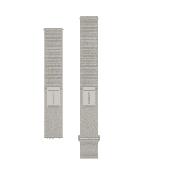 Garmin ComfortFit Nylon Band, 20mm Quick Release Ivory
