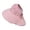 Pink, variant on Huangxinggg Elegant Wide Brim Sun Hat With Bow Tie UPF 50 Plus Windproof For Cycling Oversized Not Blown Off Summer Outdoor Beach Hiking Adjustable Chin Strap Breathable Big Head Hats for Women