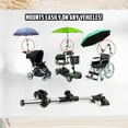 Jungdeepe HandsFree Umbrella Mount Holder Bicycle Stroller Wheelchair