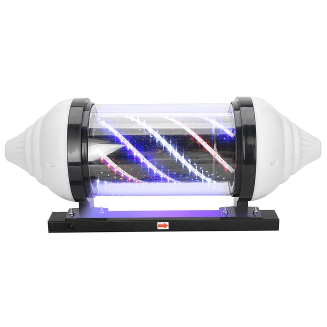 Luz giratoria para barbería, poste de barbero giratorio, poste de barbero giratorio LED, luz de señal para barbería, muy versátil