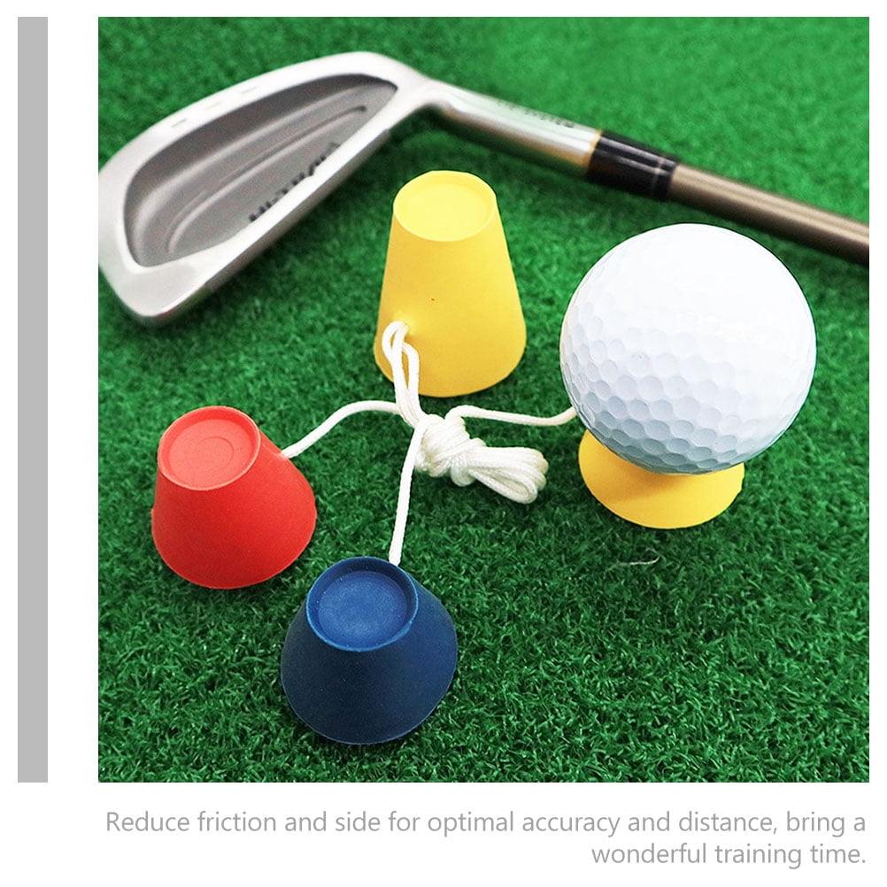 FONDOTIN Golf Tees Rubber 5 Sets Each Set Includes 4 Tees for Golf Players on Golf Course