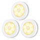 thumbnail image 1 of Night Light Creative 6 LEDs Eye Protection Motion Sensor Round Closet Lamp for Bedroom, 1 of 5