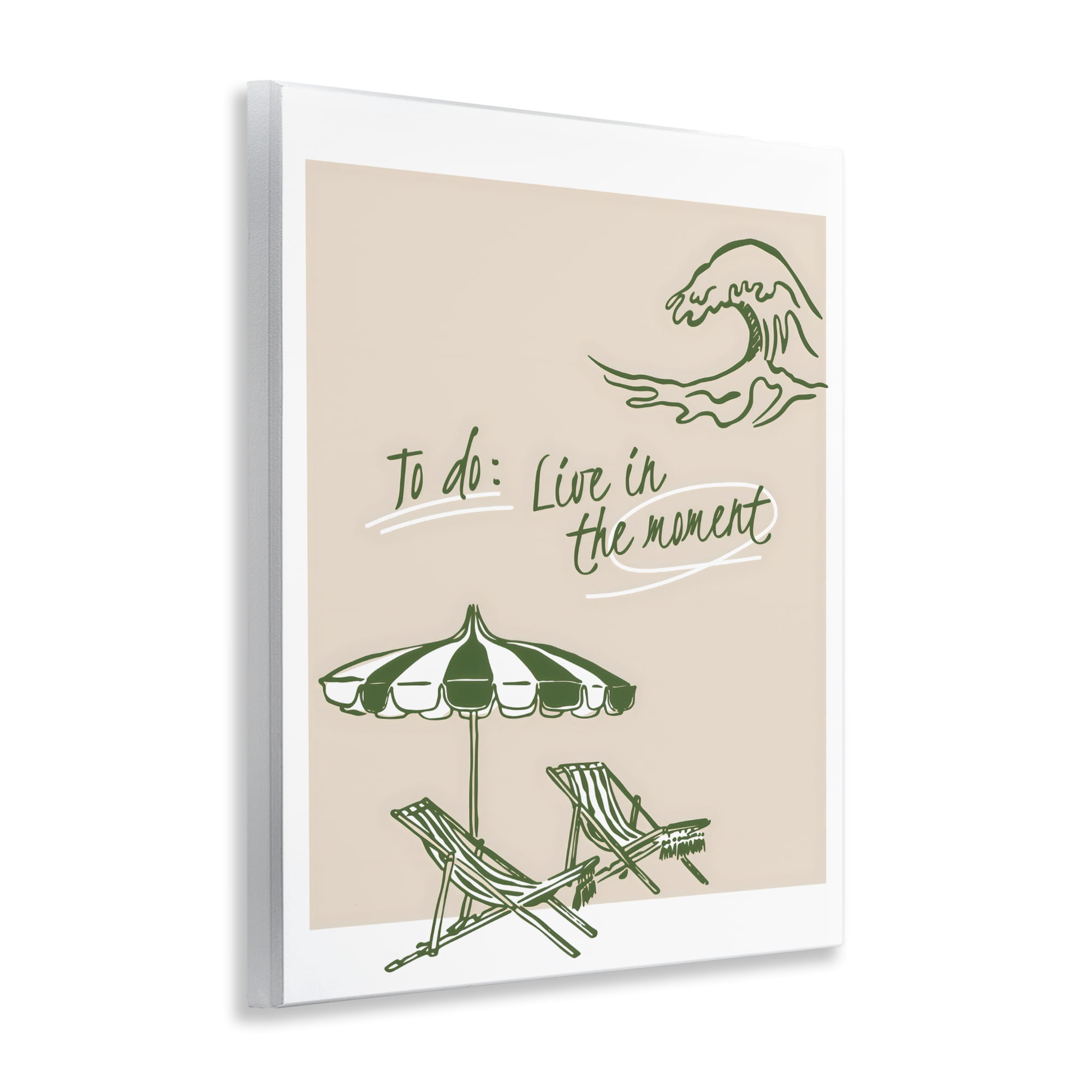 Stupell Industries To Do: Live In The Moment Wall Plaque Art, design by The Prints Vibe