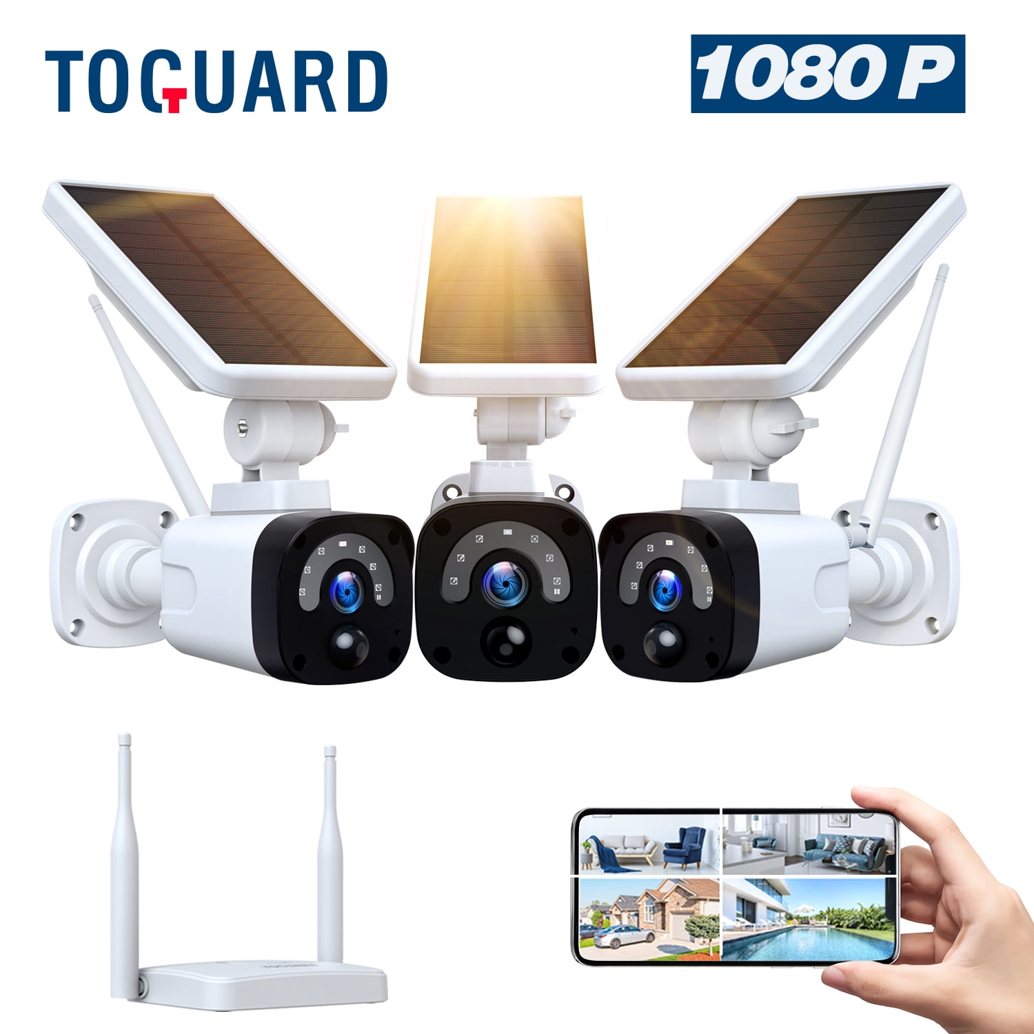 Solar Wireless Security Camera System with Battery Nigeria Ubuy