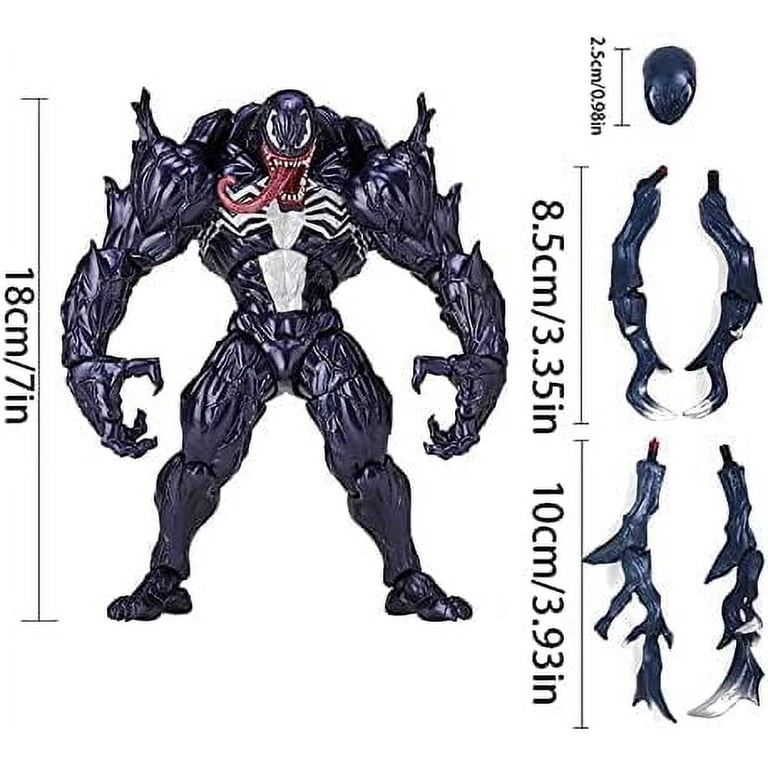 アメコミフィギュアセット Venom Carnage EROCK Marvel Spiderman Villains - 7inch Venom & Carnage Legends