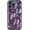 Light Purple, variant on for iPhone 16 Pro Case,Water Ripple Wave Meteorite Bubble Pattern Chrome Plating Soft Compatible with iPhone Case (Silver,iPhone 16 Pro)