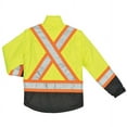 thumbnail image 3 of Hi-Vis Parka,5-in-1,Fluorescent Grn,S S42611, 3 of 11
