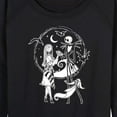 thumbnail image 3 of The Nightmare Before Christmas - Jack Sally Zero - Women's Lightweight French Terry Long Sleeve Shirt, 3 of 5