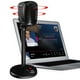 thumbnail image 3 of Gwong Electrónica Estilo Vintage Universal USB 3.5mm Micrófono de escritorio Micrófono Oficina de Reunión Mic, 3 of 7