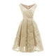 thumbnail image 1 of Vestido de fiesta sin mangas de encaje para mujer Vestido de fiesta de cóctel Vestido vintage Fridja hjkh5799, 1 of 5