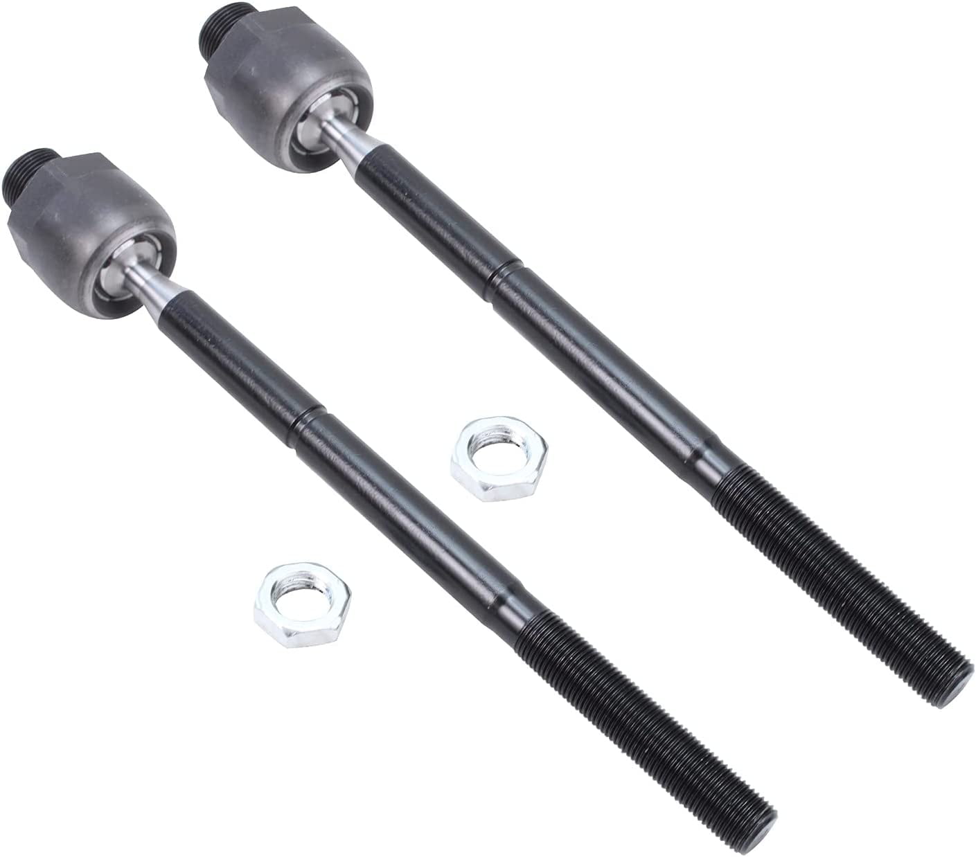 Detroit Axle - Front End 12pc Suspension Kit for Jeep Liberty 2002 2003 2004, Upper 2 Control Arms w/Ball Joints Inner & Outer 4 Tie Rods 2 Boots 2 Sway Bars Replacement 2.4L & 3.7L