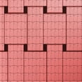 thumbnail image 1 of Ahgly Company Tapis d'Intérieur Lavable en Machine Carré Rouge Pamplemousse Transitionnel, 7 Pieds Carré, 1 of 7