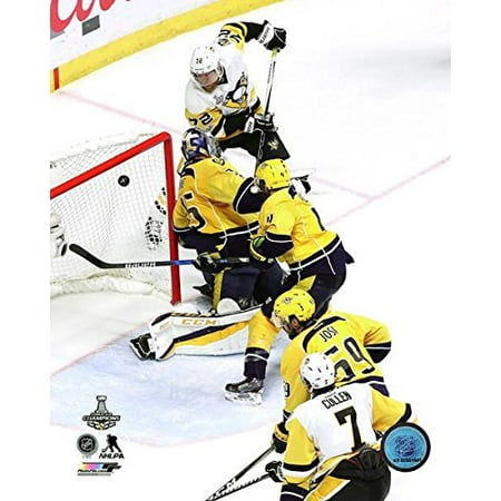 Pittsburgh Penguins Framed Photos - Patric Hornqvist Pittsburgh Penguins 2017 Stanley Cup Game Winning Goal Action Photo (Size: 8