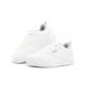 thumbnail image 1 of Tenis Escolar Para Niño Yuyin Con Puntera De Protección blanco 20, 1 of 6