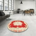 thumbnail image 3 of Ahgly Company Indoor Rectangle Traditional Red Medallion Area Rugs, 6' x 9', 3 of 6