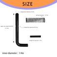 thumbnail image 4 of 819T Trailer Gate Spring Latch Repair Kit Fits Carry-On Tandem Axle 7X16HDLAND, 4 of 4