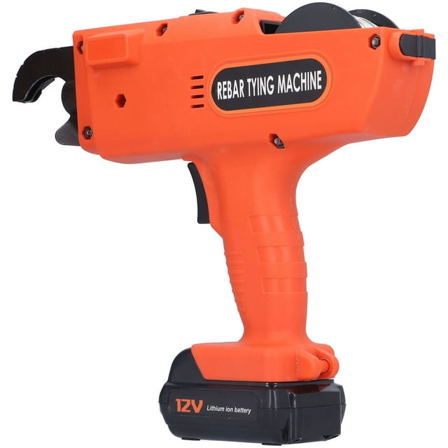 Wchiuoe Rebar Tying Machine,Handheld Electric Tying Machine,Rebar Tying Machine ABS High Carbon Steel Fully Automatic Strapping Tool AC 100‑240V