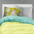thumbnail image 2 of Bee Grateful Girl with Beehive Fabric Standard Pillowcase, 2 of 2