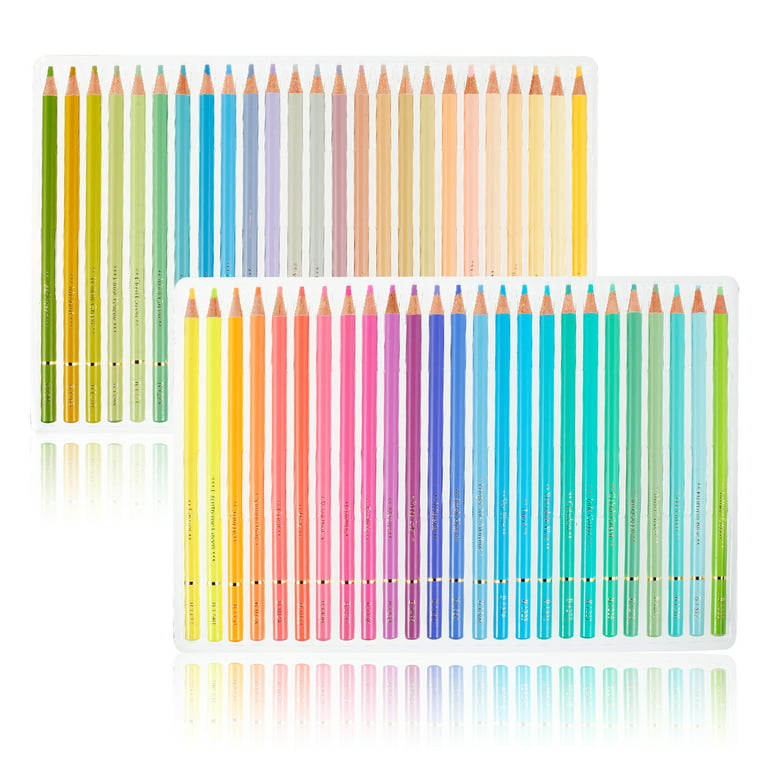  Shuttle Art Colored Pencils Bundle, Set of 172 Colors Colored  Pencils + 160 Sheets Artist Sketch Books : Arts, Crafts & Sewing