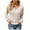 Beige, variant on FAIWAD Womens Casual Tubic Tops Button Down Long Sleeve Shirts Loose Plus Size Tunic Tops