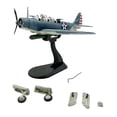 thumbnail image 4 of Modelo de Avión de Aleación con Soporte, Modelo de Avión para Sala de Estar, Cafeterías, Oficina, 4 of 9