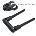 thumbnail image 5 of For Electric Scooters Scooter Handlebar Modification Electric Scooter Handlebars Scooter Maintenance C,1 x stem 1 x 25mm aluminum grip,Black, 5 of 6