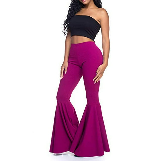 VONKY Stretchy Pants Wide Application Multiple Sizes Available Breathable purple XXL 1Set