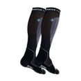 thumbnail image 7 of DISSENT Adult Unisex GFX Compression Hybrid DLX Wool Socks, Color: Black/Gray, Size: M, 7 of 7