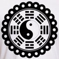 thumbnail image 3 of CafePress - Trigram Symbol Fitted T Shirt - Fitted T-Shirt, Vintage Fit Soft Cotton Tee, 3 of 4